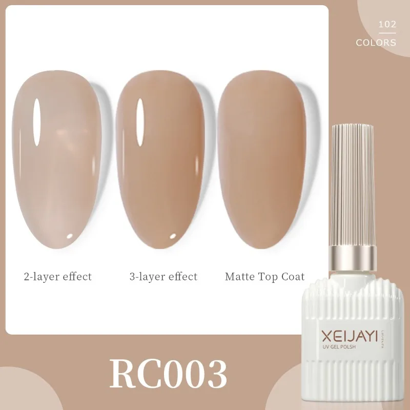 Long Lasting Nail Gel Polish Professional Salon Formula Cure for Manicure Art Design Home and Salon Beauty Use HEMA-Free