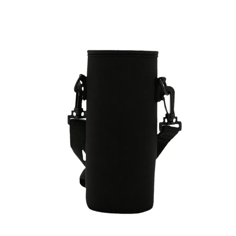 1PC 18/36/64oz Penutup Cangkir Berinsulasi Bahan Diving Anti Jatuh untuk Anak Sekolah, Genggam, Portabel untuk Mobil, Musim Dingin, Luar Ruangan, Model Selempang