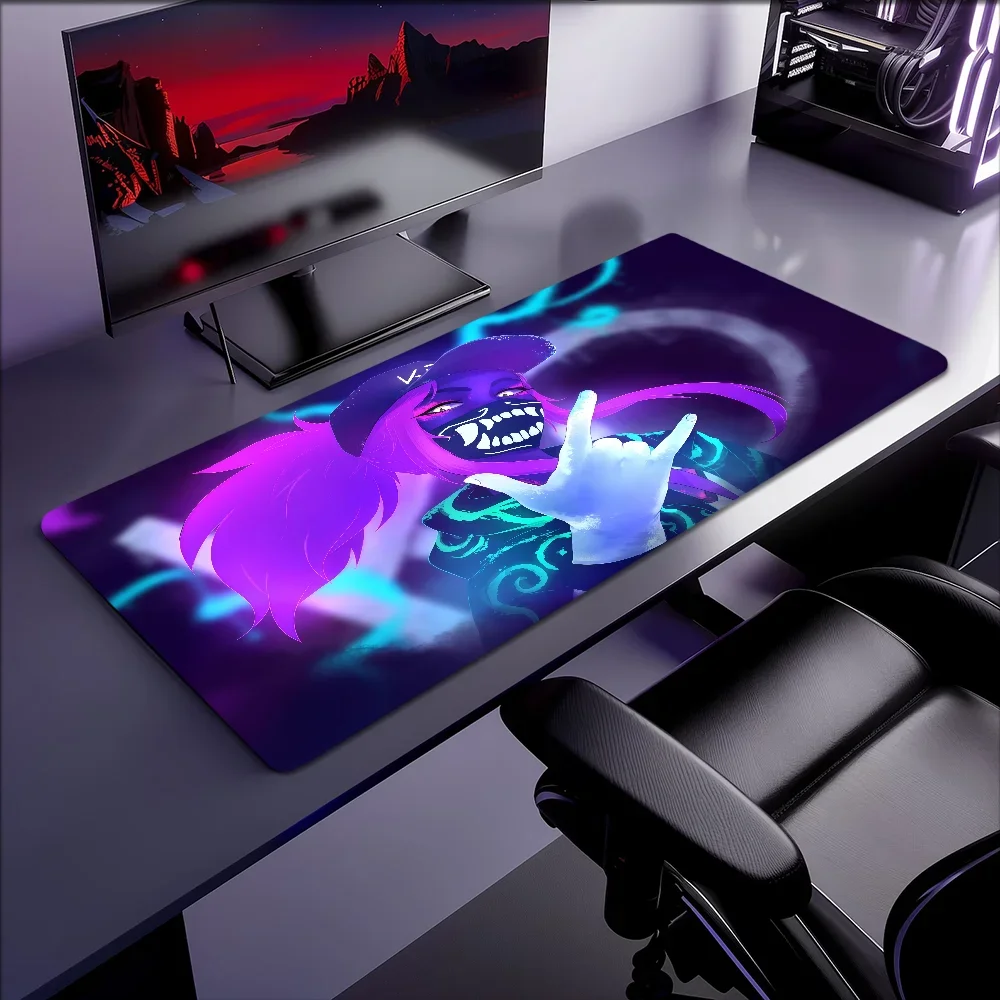 

LOL Rubber Desktop XXL K-K-KDA Desk S Нескользящий игровой утолщенный большой коврик для мыши для офиса