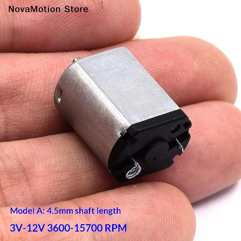 [NM]1/5Pcs DC 3V 3.7V 5V 6V 12V High Speed Micro Electric Motor FF-030 Mini Mute 030 Motor DIY Hobby Toy Lock Car AV Device[NM]