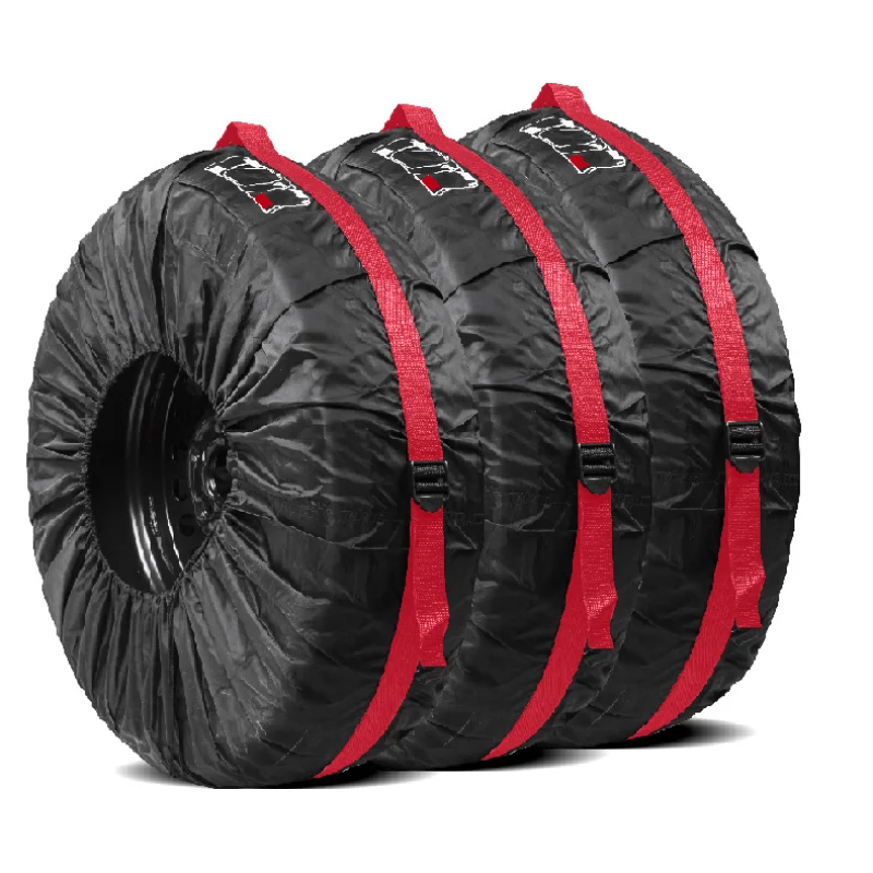 1/4pcs/Set Waterproof Universal Spare Tire Cover Case Polyester Auto Wheel Tire Storage Bags Auto Tyre Wheel Protector Dustproof