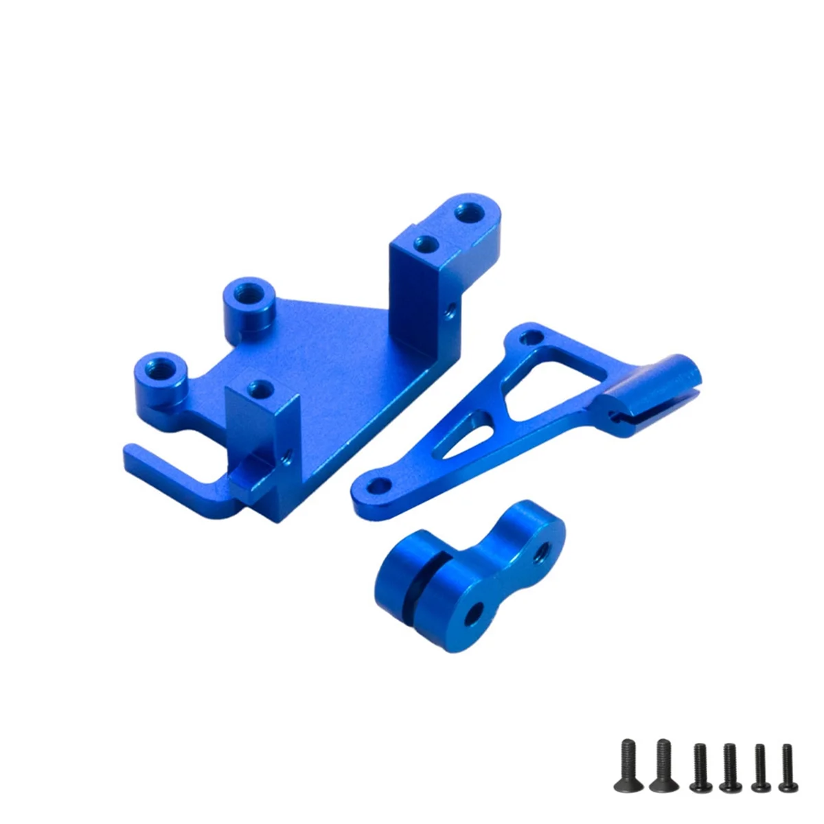 Caliper Servos Mount Servo Bracket LOS261013 for LOSI 1/4 PROMOTO-MX MOTORCYCLE LOS06000 LOS06002 Blue