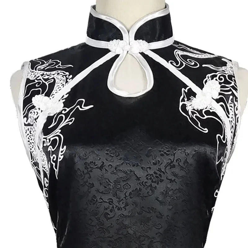 2025 aaa Anime Yosuga Nee Waar We Least Alone Kasugano Sora Cosplay Kostuum Chinese Stijl Cheongsam Jurk Pruik Vrouw Sex