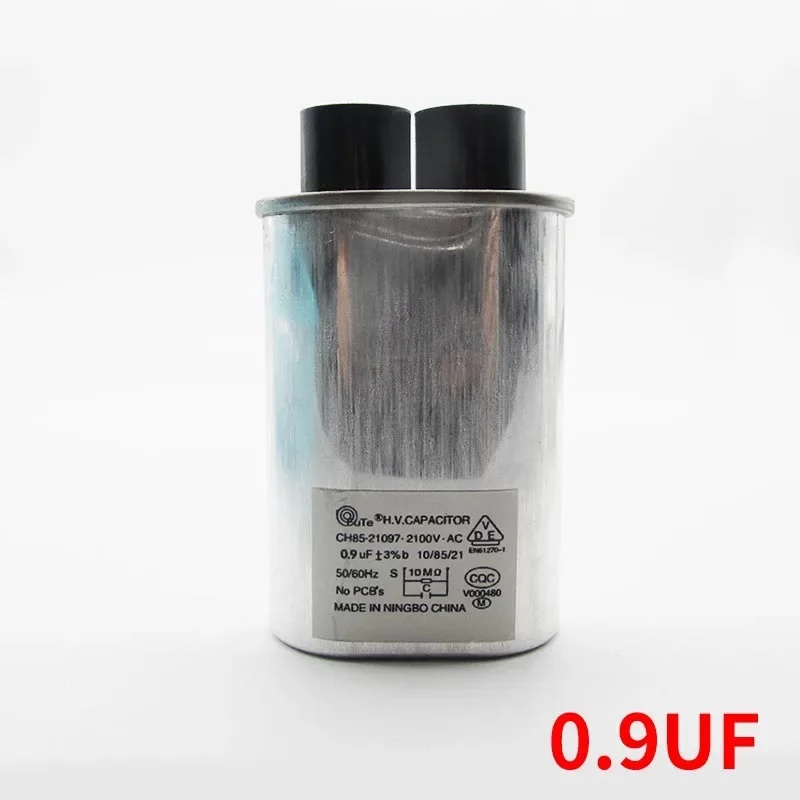 Convient pour condensateur haute tension pour four à micro-ondes 0.85 /0.9 /0.95 /1.0UF 2100V