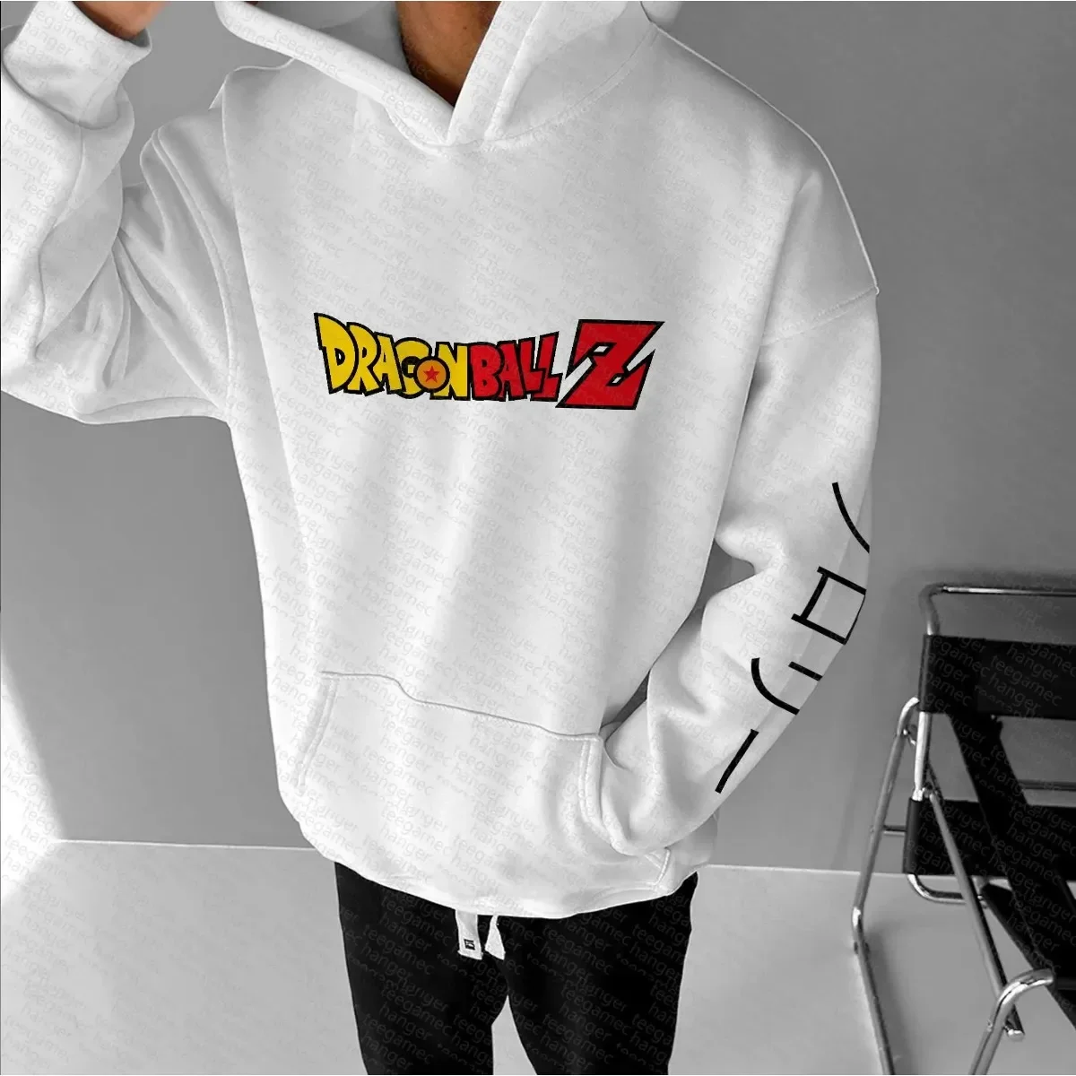 Dragon Ball Goku Trend Explosion Broly Anime Hoodie Streetwear Fashion Cartoon Print Sweatshirt Casual Cosplay Autumn Winter