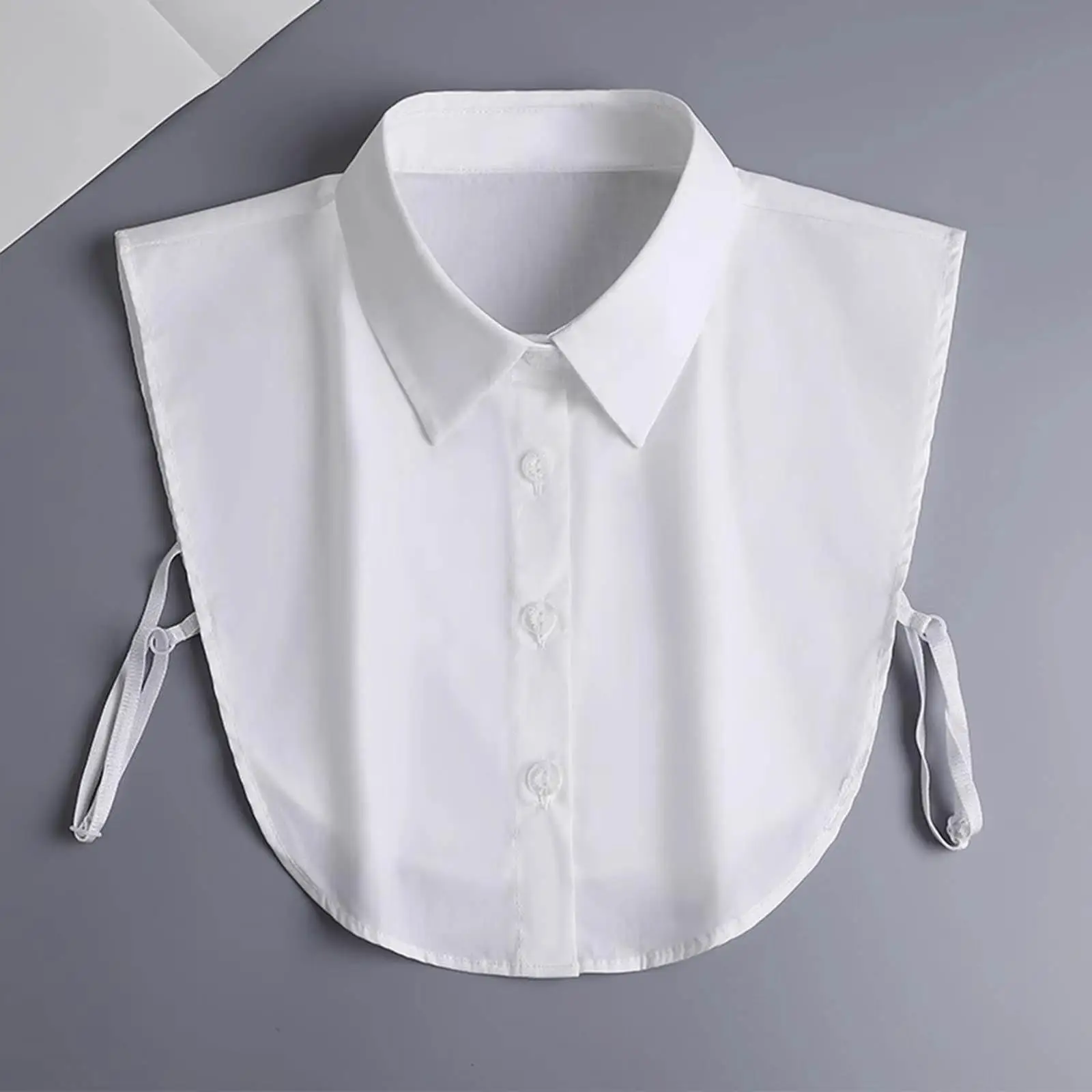 Women False Collar, White Versatile Blouse Top for Blouse Sweater Shirts Clothes