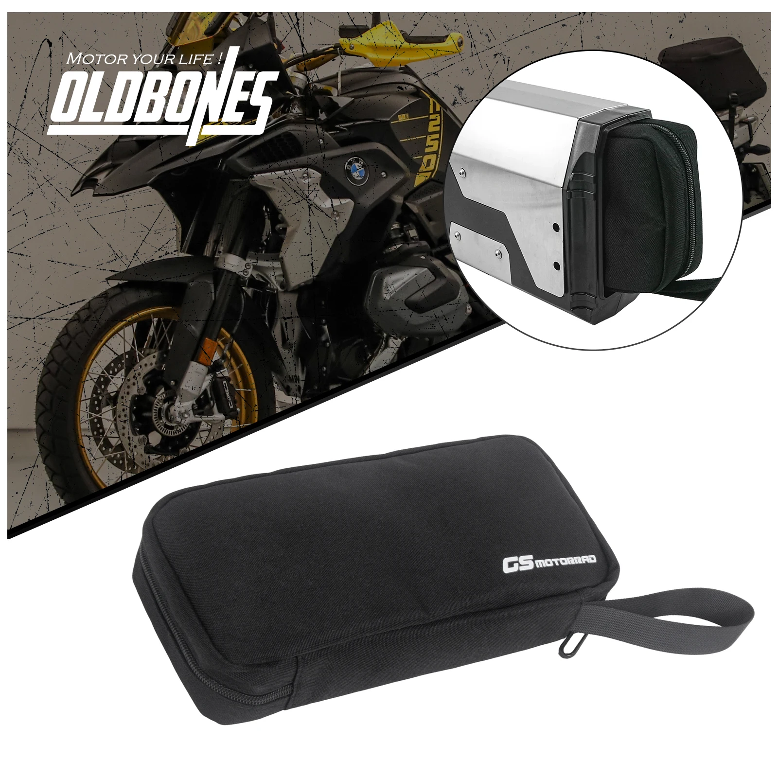 

Внутренний контейнер для инструментов Oldbones для мотоциклов CFMOTO 800MT, BMW R1250GS, R1200GS LC/ADV, R1200 GS, F750GS, F800GS