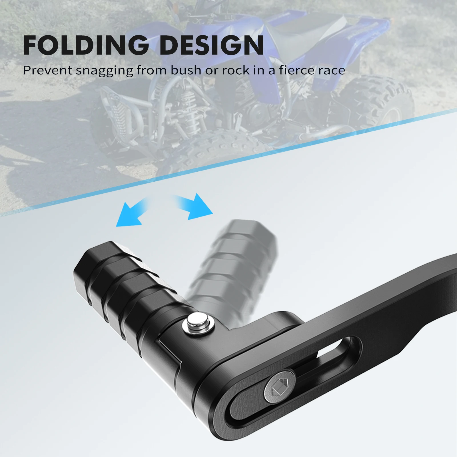 ATV ل الناسف 200 والعتاد شيفتر رافعة تحول لياماها الناسف 200 YFS200 1988-2006 2XJ-18110-00-00 2XJ-18110-10-00 #4