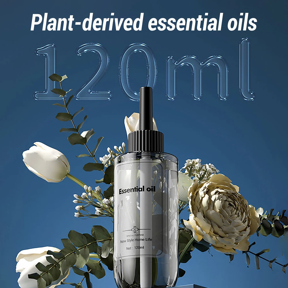 ترطيب الزيوت الأساسية ، نقية استخراج النبات الناشر العطر ، العطور الهواء المعطر ، رائحة الروائح ، 120 مللي