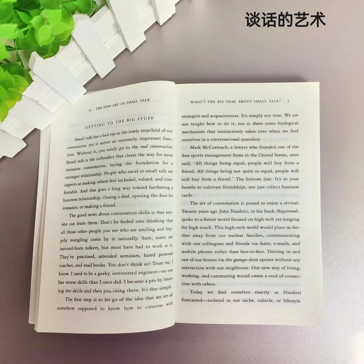 The Fine Art of Small Talk: How to Start a Conversation By Debra Fine English Book Paperback ﻿