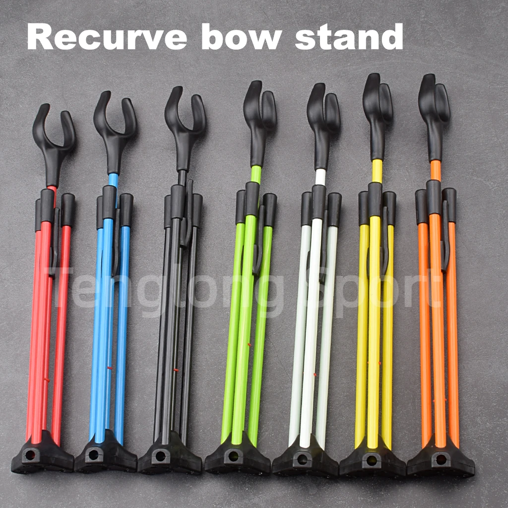 

Archery Recurve Bow Stand 13in 8.0mm Fiberglass Holder 7 Color for Choices