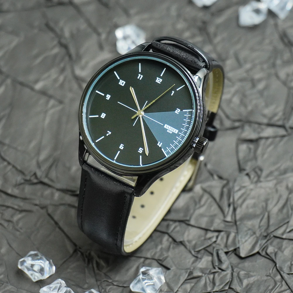 

YAZOLE 502 мужские часы, простые водонепроницаемые кварцевые мужские часы, деловые модные мужские наручные часы с ремешком из натуральной кожи