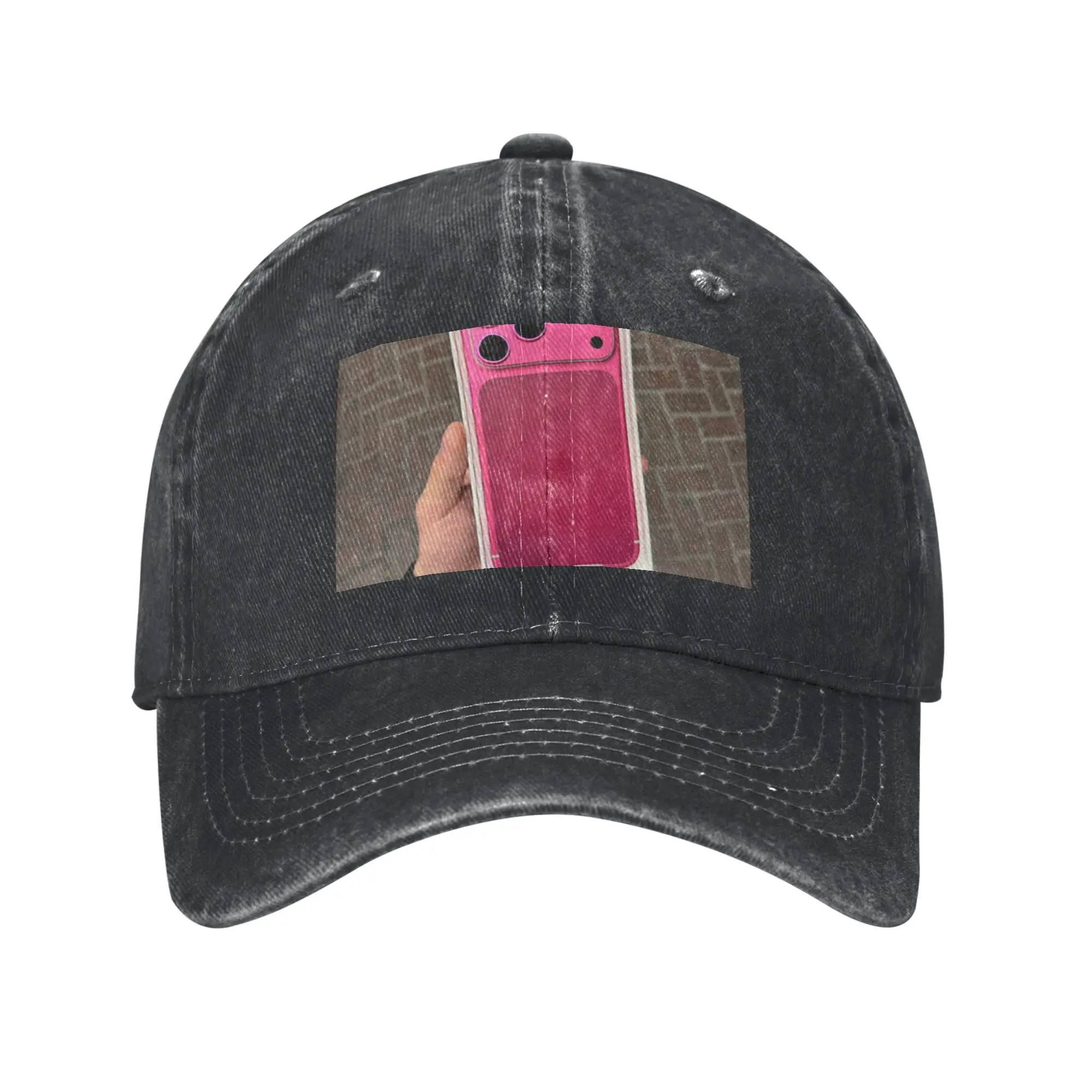 Pink Peach Band Of Horses Paradise Fashion Baseball Cap  Fashionable Sun Visor  Wind Resistant Travel Sun Visor