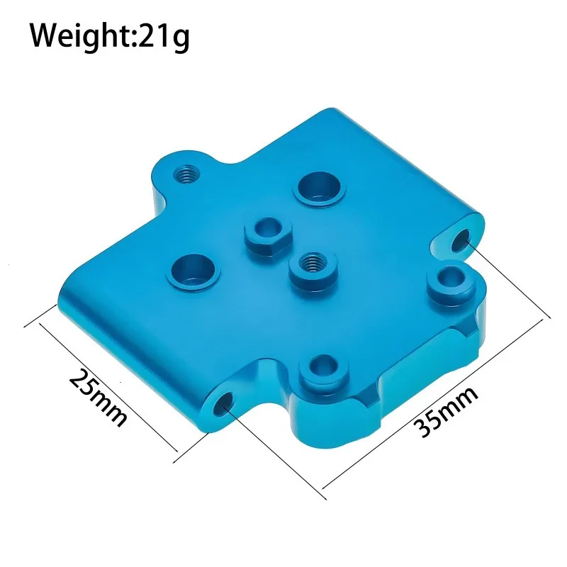 دعامة ذراع متأرجحة أمامية معدنية لـ 1/10 Tamiya RC على الطرق الوعرة مركبة مقاتلة NXGEN DT04 58741 أجزاء ذاتية الصنع