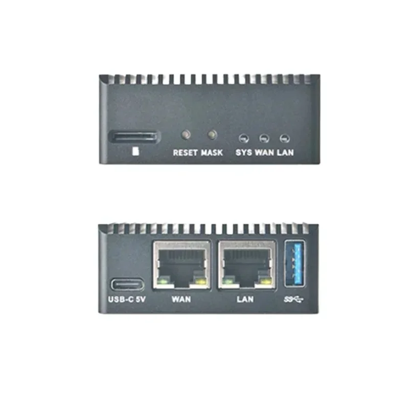 Friendly NanoPi R3S / R3S LTS Optional Mini Soft Router With Rockchip RK3566 Android Box Dual Network Port Demon Board