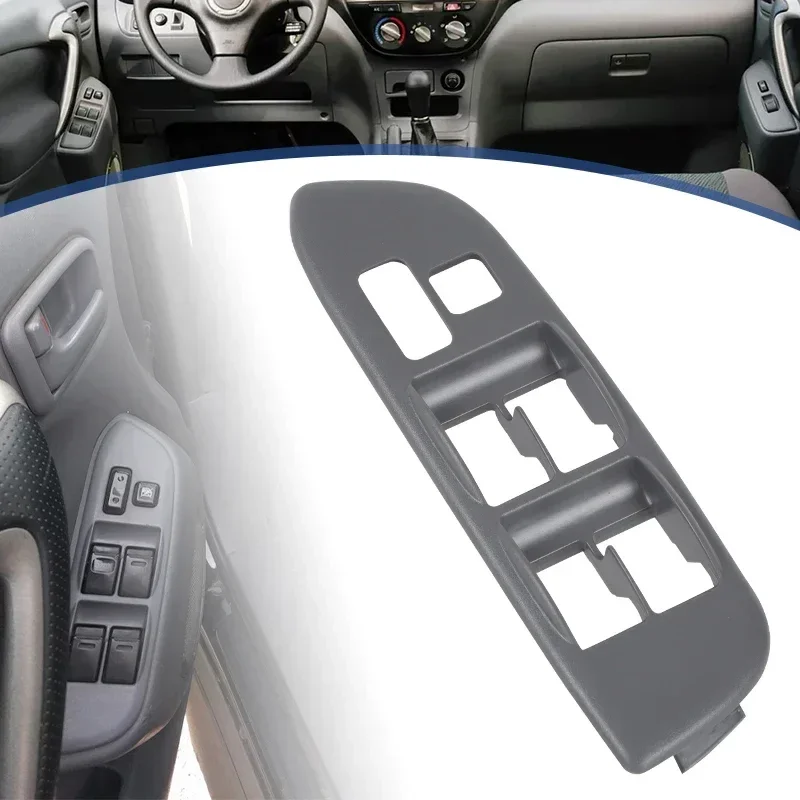 For Toyota Rav4 2001 2002 2003 2004 2005 Driver Side Armrest Upper Panel Left Driver Side Door Window Master Switch Bezel Trim