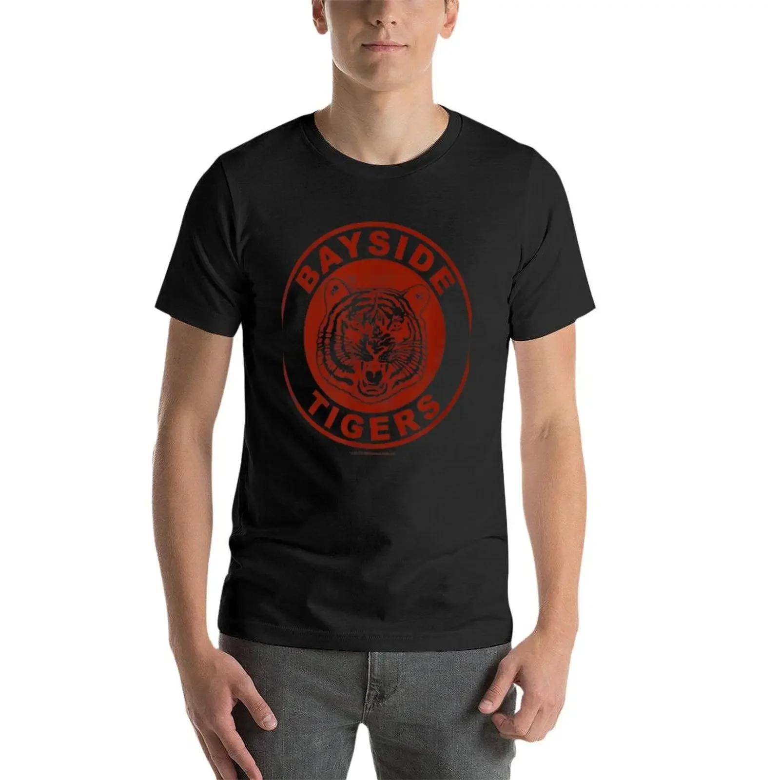 Bayside Tigers T-Shirt oversized graphic tee essential t shirt anime figures oversized luxury clothes men image 4