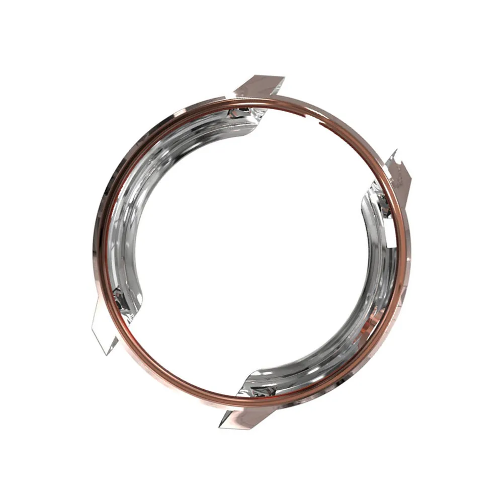 Rose Gold Tpu Watch Case Protective Frame Cover for 3 Smart Watch Protective Cover Flexible Scratch Resistant