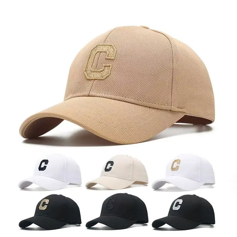 

Stylish embroidered cap, high quality cotton comfortable baseball cap, adjustable casual cap