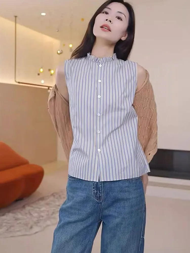 

Модный многослойный жилет, удобный повседневный, с одной пуговицей, в корейском стиле, прямой крой, для ношения под одеждой