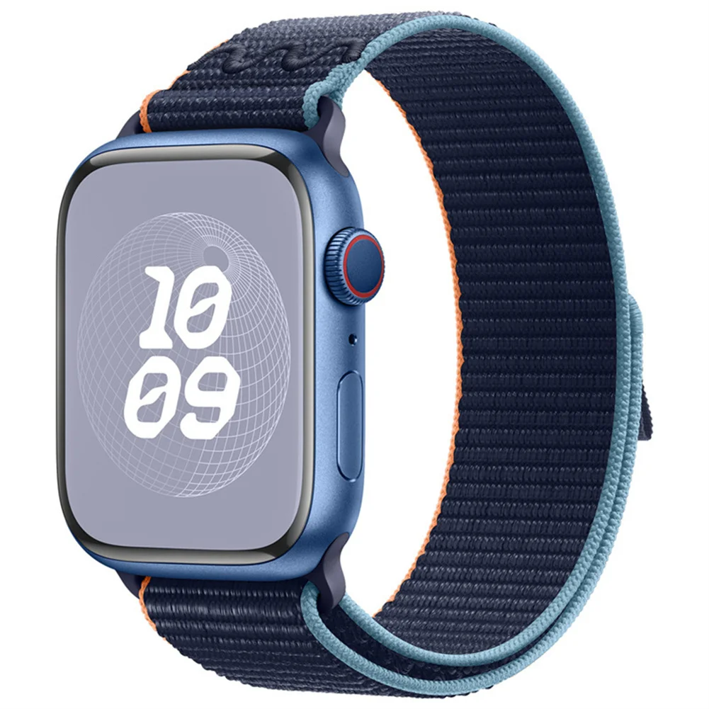 Nylon-Sportarmband für Apple Watch 46 mm 42 mm 49 mm 45 mm 41 mm 44 mm 40 mm Band für IWatch Ultra 1-3 Serie 11 10 9 8 7 6 SE 5 4 3