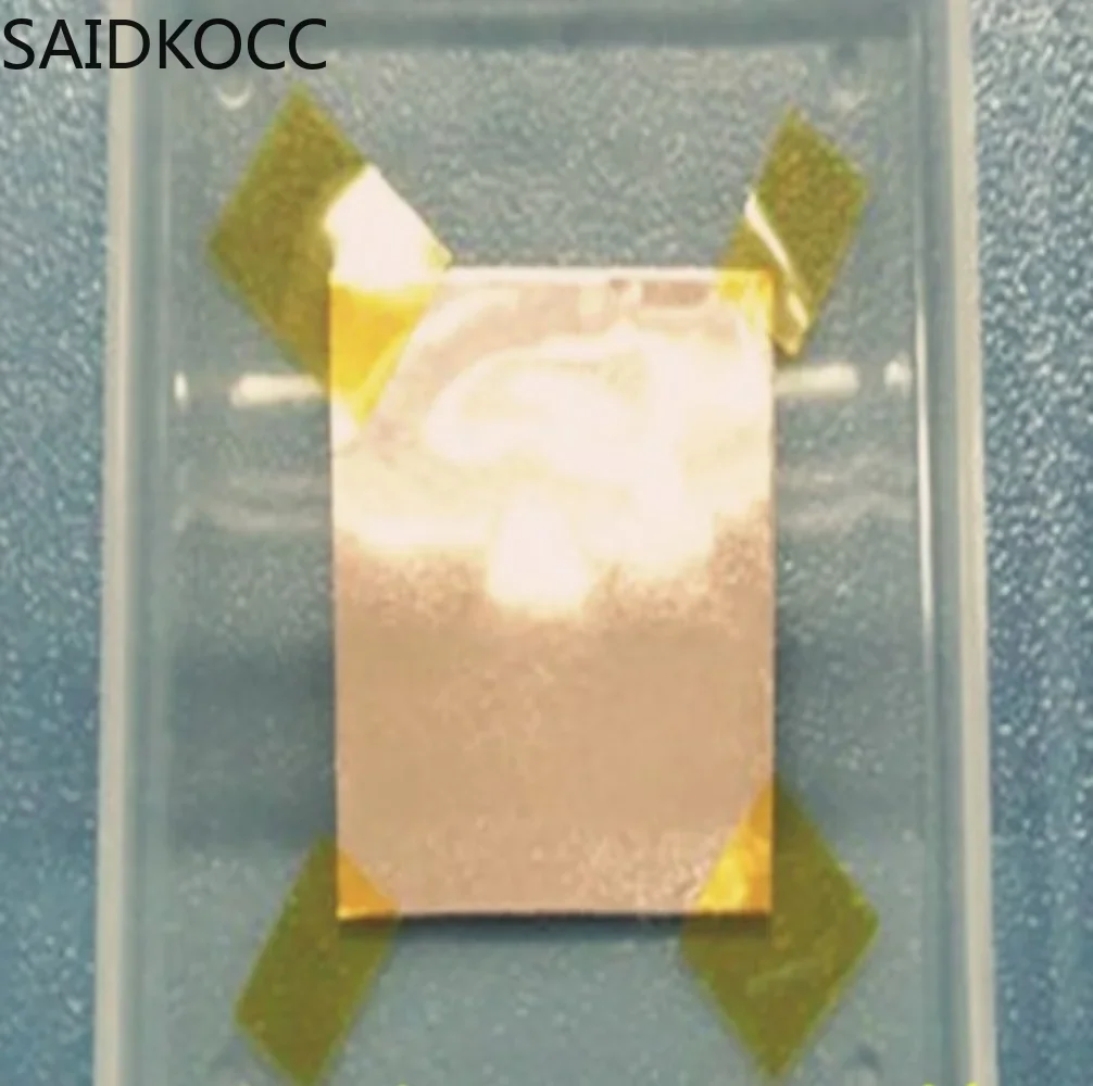 SAIDKOCC 1x1CM High Quality CVD Method Graphene Film Foil on Copper Substrate  Base for Cell Culture Touch Screen Sensor