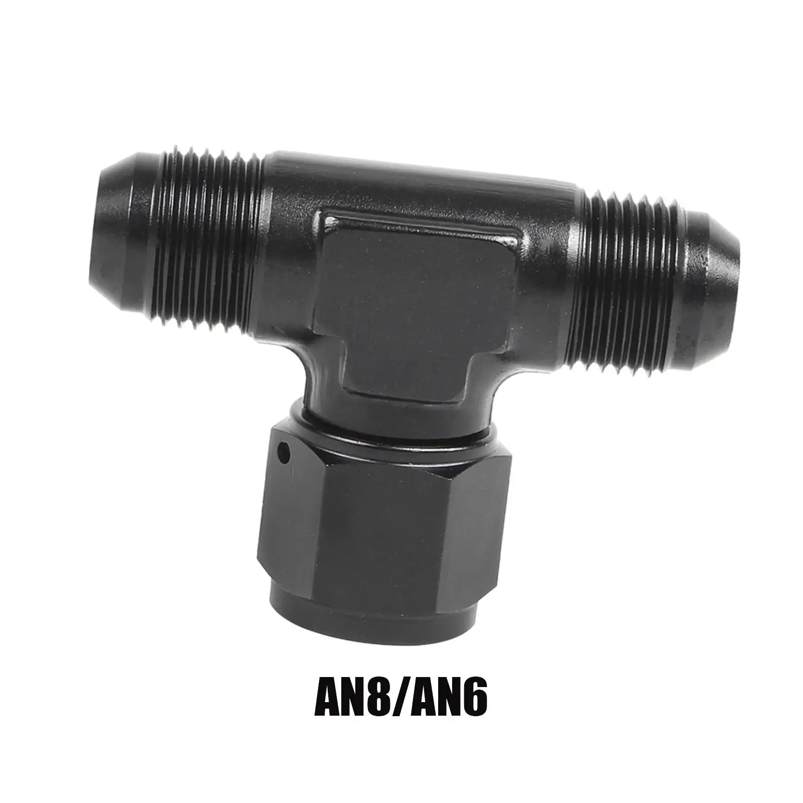 Durable AN Male Tee Adapter Replaces Anodized Quick Connect High Strength Universal Automotive Fuel Hose Fitting Adapter