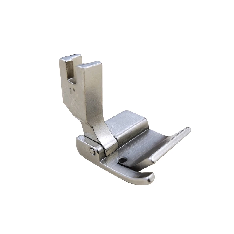 Sewing Machine Accessories P3611 Lockstitch Slide Presser Foot All-Steel Hem Tube Curling Hemming Widened Back Presser Foot