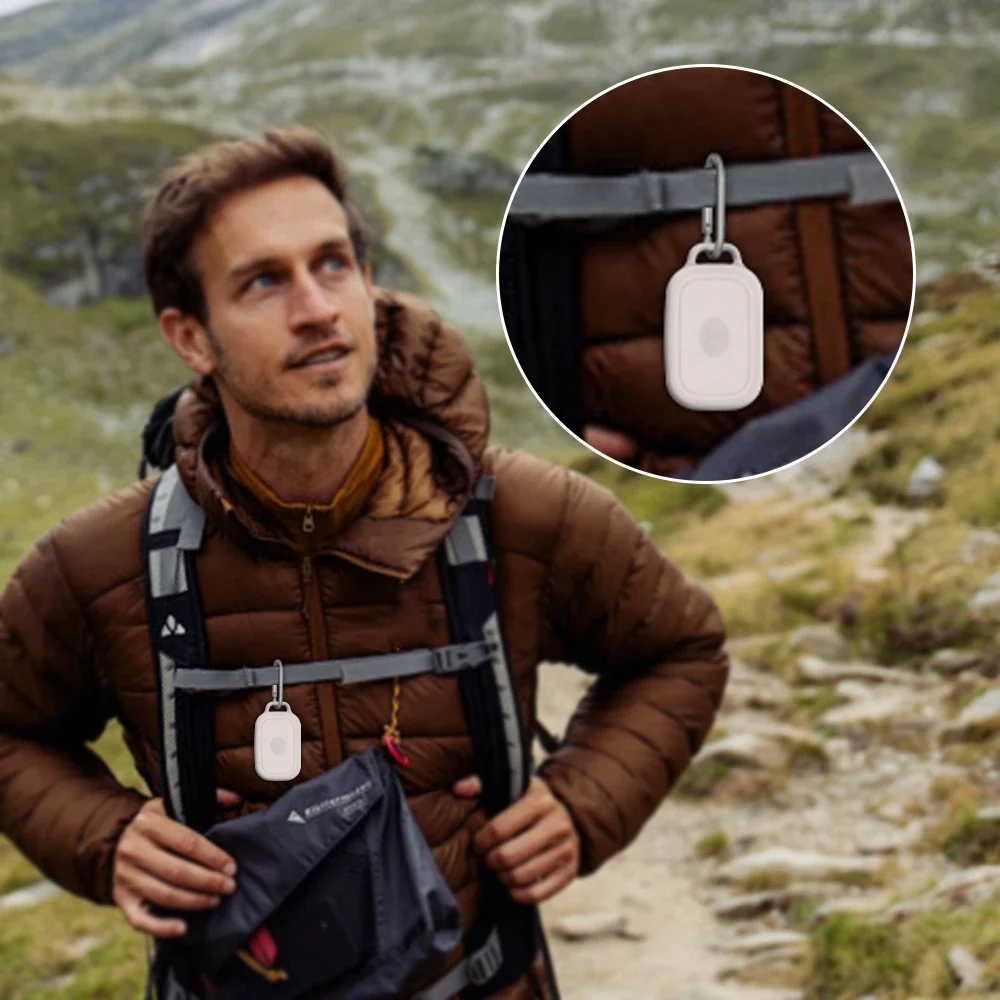 لـ Life360 Tile Pro 2024 حافظة واقية من السيليكون الفاخر مقاومة للصدمات والغبار تصميم خطاف ملحقات تعقب متينة