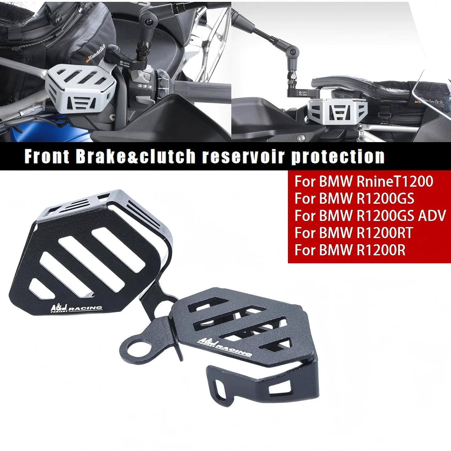 

Крышка резервуара для тормозной жидкости мотоцикла для BMW R1200GS/Adventure RnineT R1200RT R1200R-Защитная крышка масляной чашки