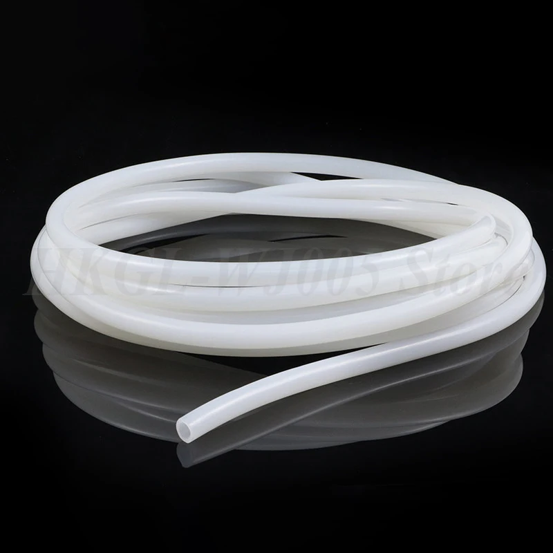 ID 2-38mm الصناعية الصف خرطوم مطاط السيليكون شفافة أنبوب مطاط السيليكون مرنة غير سامة أنبوب السيليكون للتخصيص