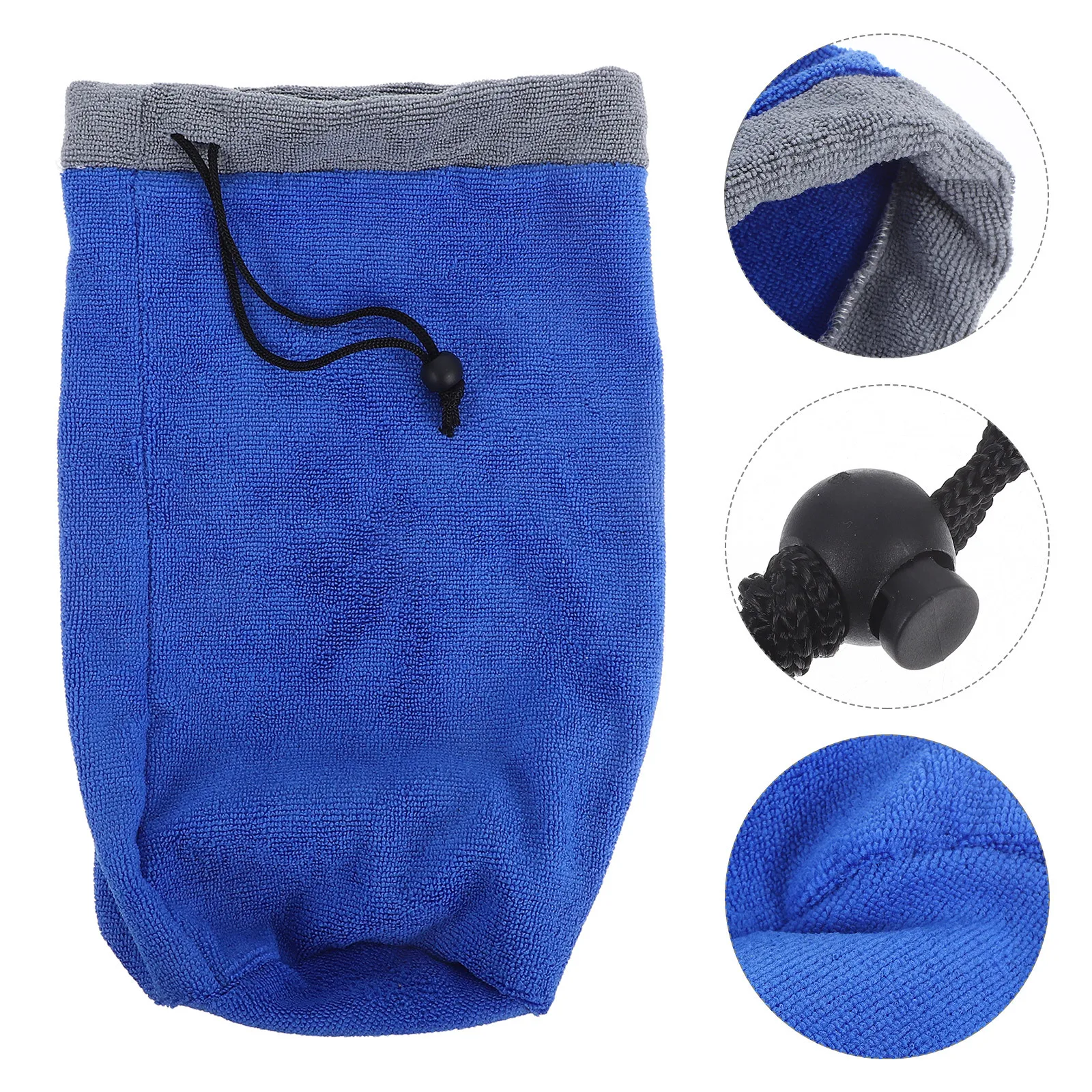 

Pet Towel Adjustable Drawstring Fast Drying Absorbent For Small Animals Bathing Grooming Supplies Hamster Hedgehog Rabbit