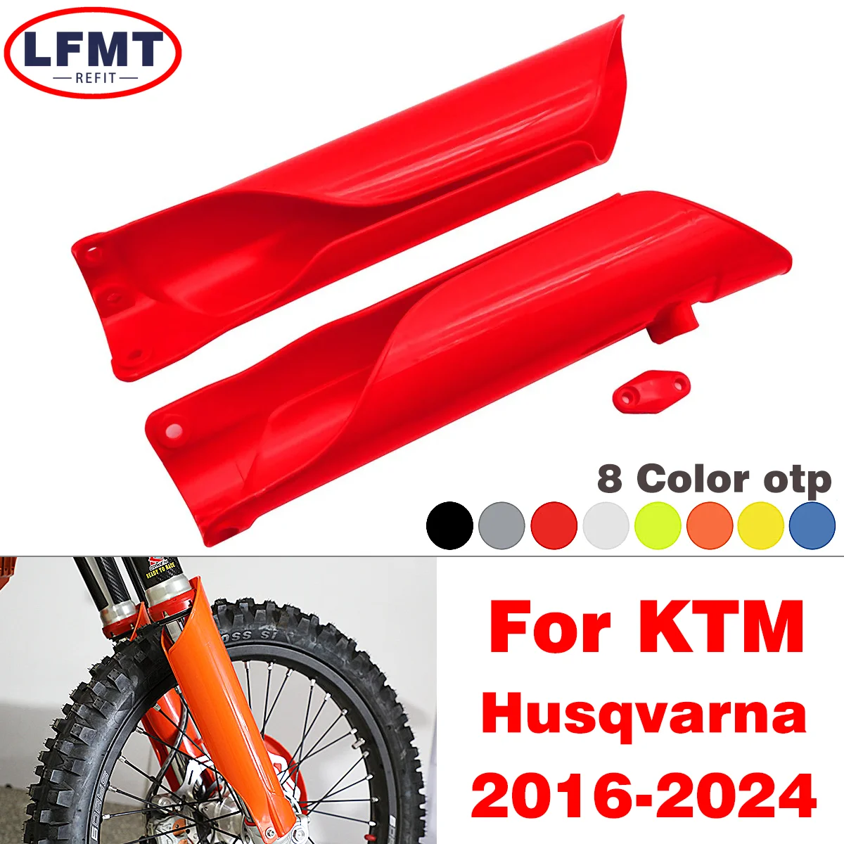 

Motorcycle Fork Protection Cover Shock Absorber Guard For KTM SX EXC XC XCW XCF For Husqvarna TE TC FC 125-530 Dirt Bike Enduro