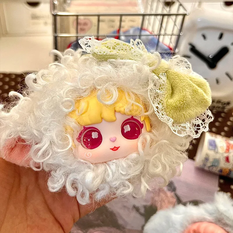 New Sanmi Animal Series Makeup Mirror Plush Blind Box Trendy Toys