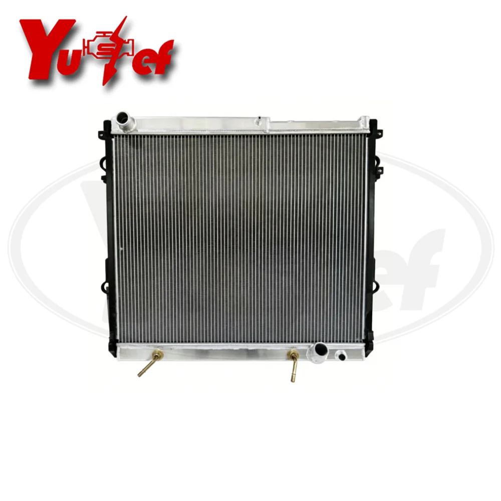 All aluminum radiator For TOYOTA LANDCRUISER V6 GRJ200 LC200 AT 48mm # 16400-31570 1640031570