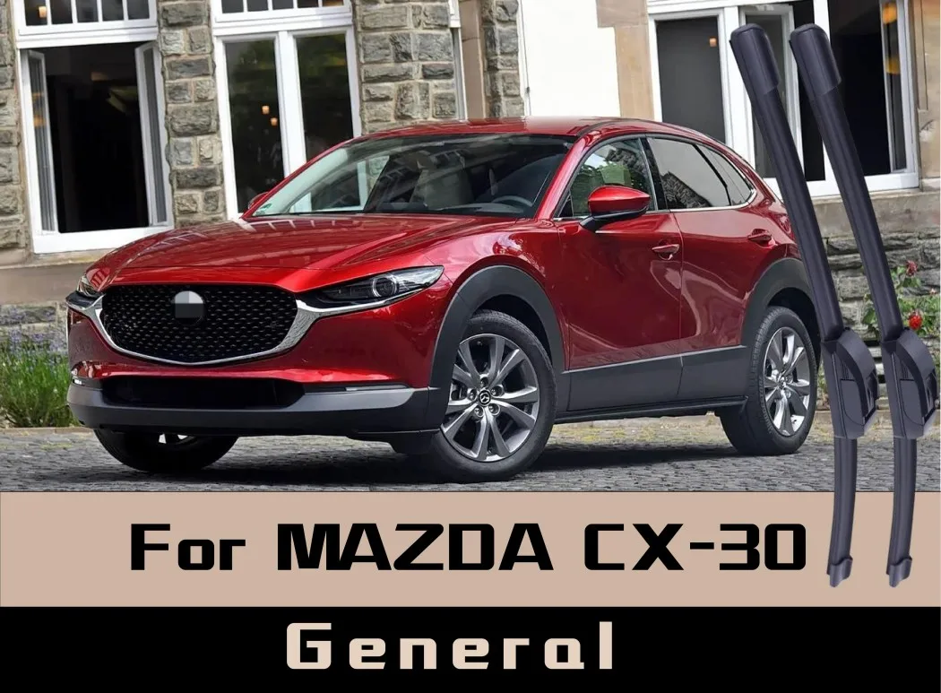 

2 шт. для MAZDA CX-30 общий дворник передние щетки стеклоочистителя лобовое стекло щетки для окон без костей передние дворники