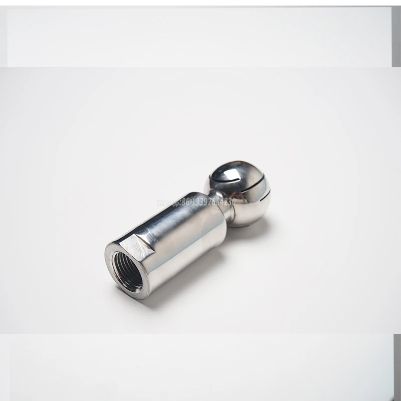 

1/8" SS316 rotating tank cleaning CIP nozzle,thread rotary nozzle,Stainless Steel Rotary Spray Ball for tank cleaning