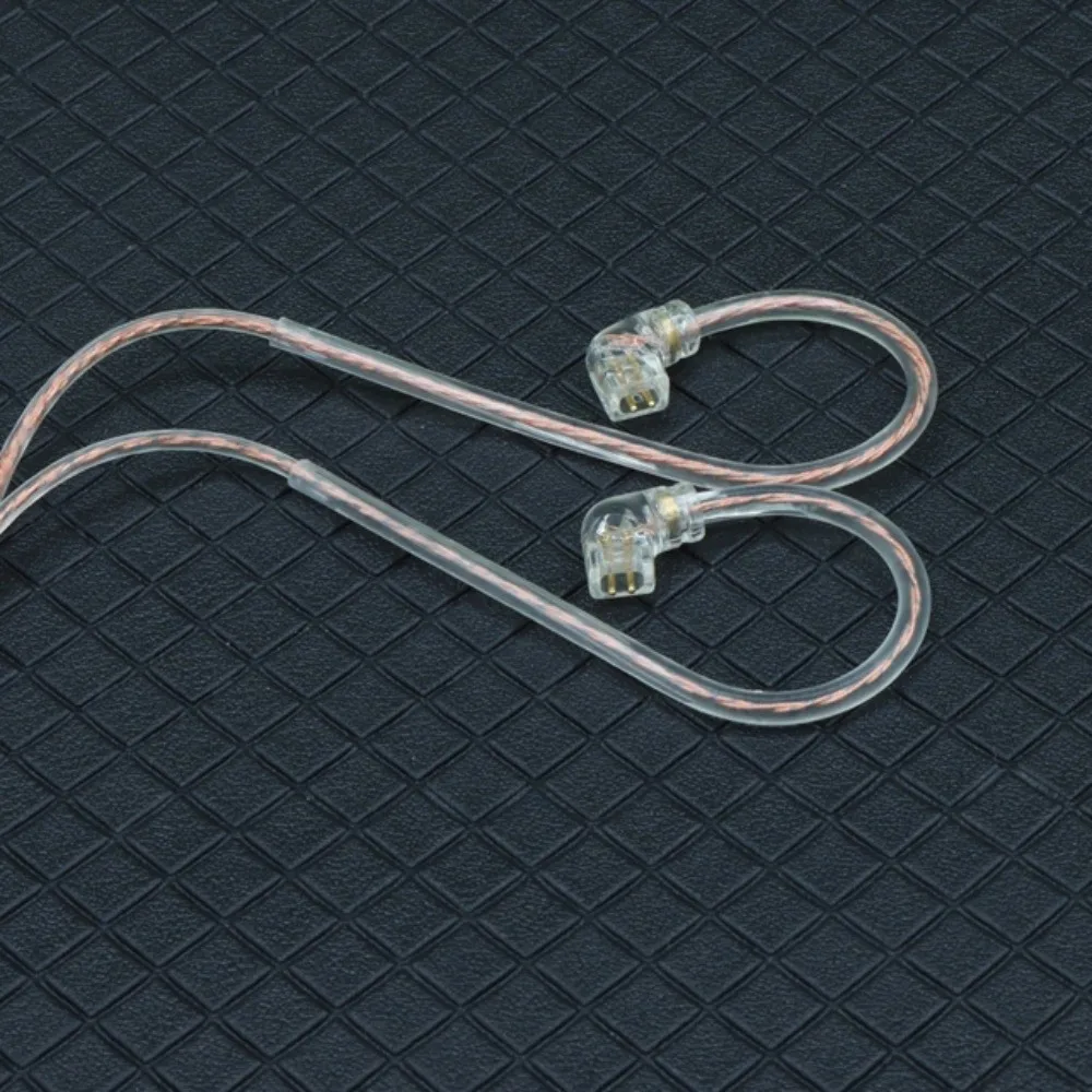 3.5MM KZ Earphones Cables Upgrade 2PIN KZ Headphones Wire High-Purity with Microphone Wired Earphones Cables For KZ/TRN/CCA