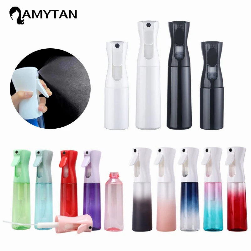 200/300ML Hairdressing Spray Bottle Refillable Bottle Continuous Fine Mist Spray Bottle Water Sprayer Salon Hair Styling Tools