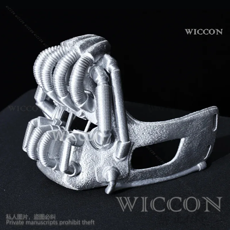 

asdh8@Bane Cosplay Anime Dark Horror Movie Knight Silver Skull 3D Polylactic Acid Mask Halloween Christmas Party Man Cos Customi