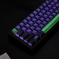Comic EVA01 Keycaps Cherry Profile PBT Dye Sub Keycap For Gaming Mechanical Keyboard Alice Split Spacebar 7u Rainy75 Hi 75 Gift
