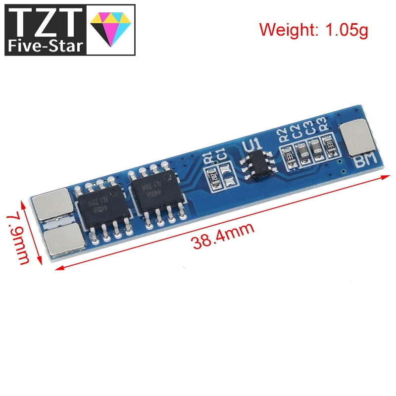 2S 5A 18650 Lithium Battery Charging Protection Board Module Charger 7.4V 8.4V Pad Module High Current Protect