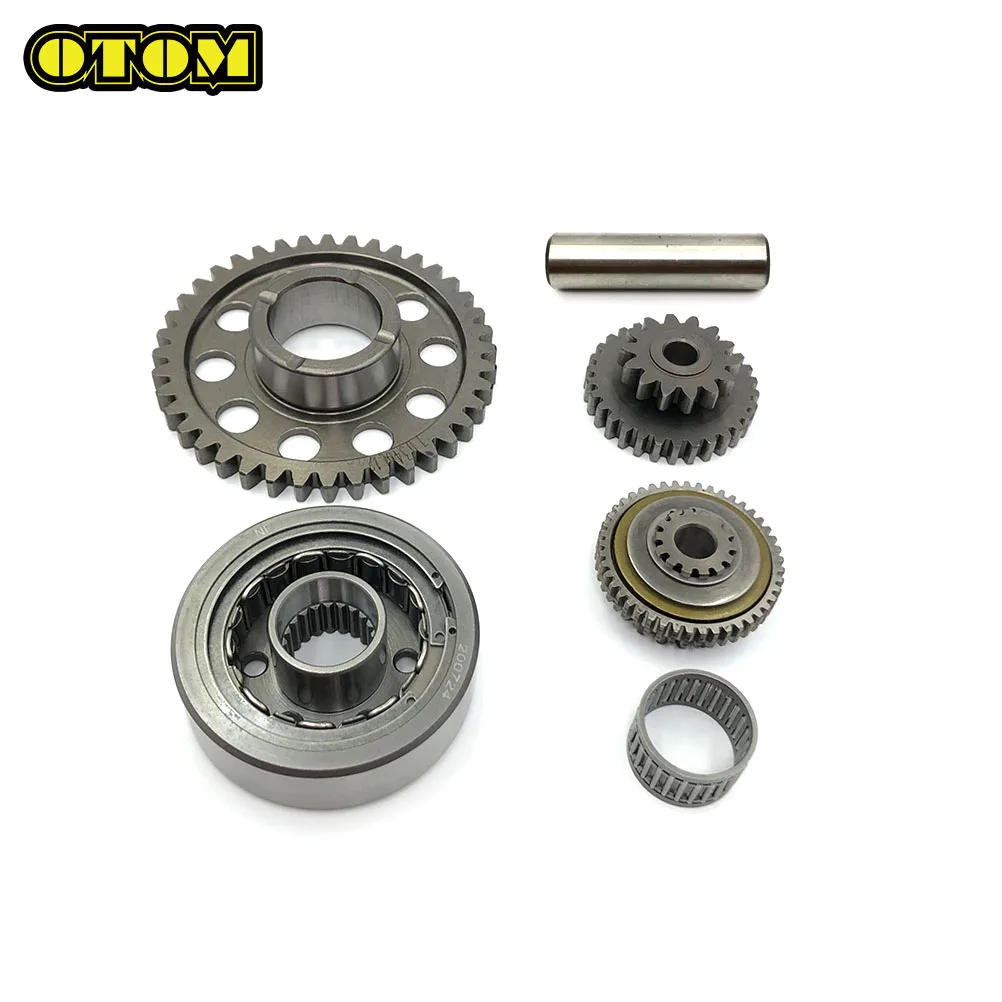 Motorcycle Start Starter Overrunning Clutch Double Gear Needle Roller Bearing For MOTOLAND AVANTIS ENDURO ZONGSHEN NC250 NC450