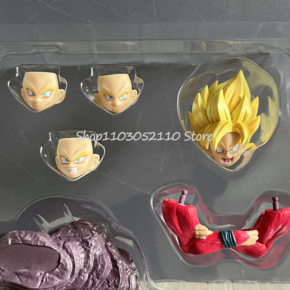 لعبة دراغون بول زد سون جوكو الشكل SHF S.H.Figuarts Ssj4 سوبر سايان 4 شخصيات الحركة الجامحة نموذج اللعب هدايا عيد الميلاد