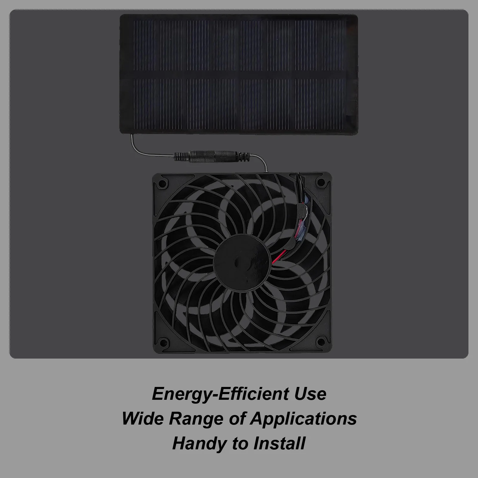 

Вентилятор на солнечной энергии для курятника 0,8 Вт, воздуходувка для дома для домашних животных, вентиляционное устройство для курятника для дома, сарая, теплицы, собачного домика