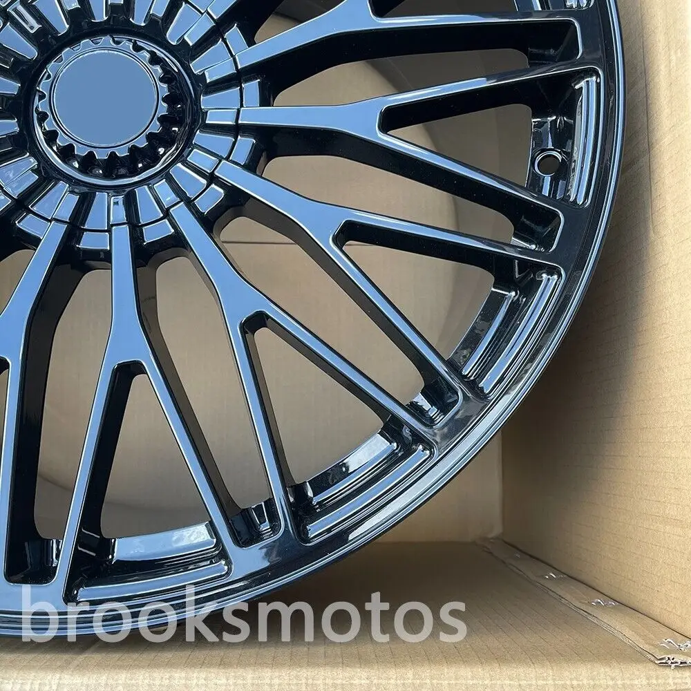 FITS LAMBORGHINI 2011-2017 AVENTADOR LP700 FORGED 20" 21X13 WHEELS RIMS BLACK