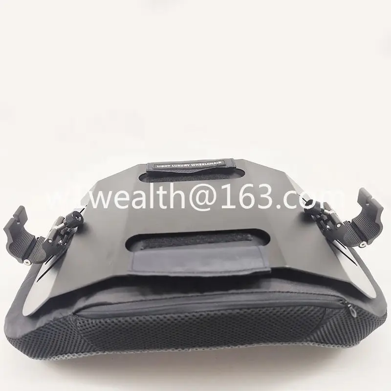 Universal Wheelchair Hard Backrest，Lumbar Support Breathable Quick-release Install Aluminum Alloy