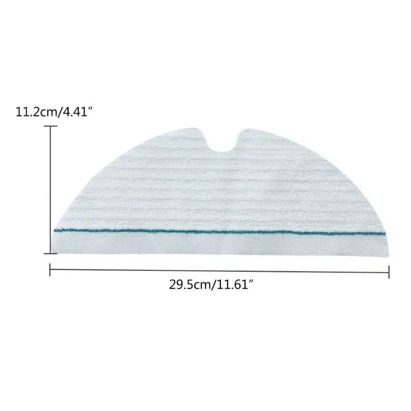 20 Cái/bộ Robot Hút Bụi Lau Vải Giẻ Lau Khô Ướt Lau Miếng Lót Cho T7