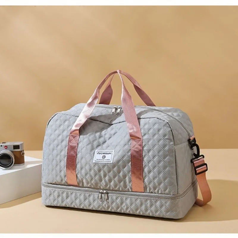 

Сумка для фитнеса большой емкости, ручная дорожная сумка для коротких поездок, йоги, плавания, спортивная дорожная сумка, спортивная сумка