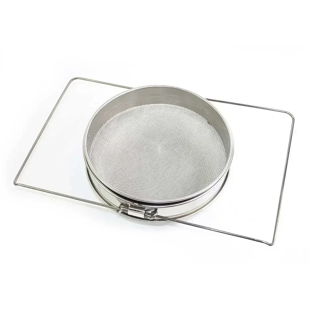 A Reusable Mesh Filter Honey Strainer Double Sieve Stainless Steel Beekeeping Equipment Straining Yogurt Strainer Beekeeping Too